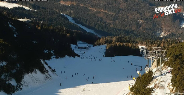 Webcam Paganella Ski – Andalo – Fai della Paganella -  Rifugio Albi de Mez