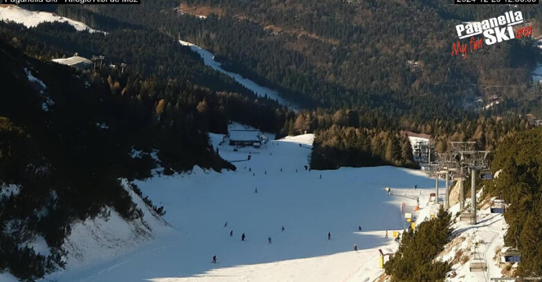 Webcam Paganella Ski – Andalo – Fai della Paganella -  Rifugio Albi de Mez