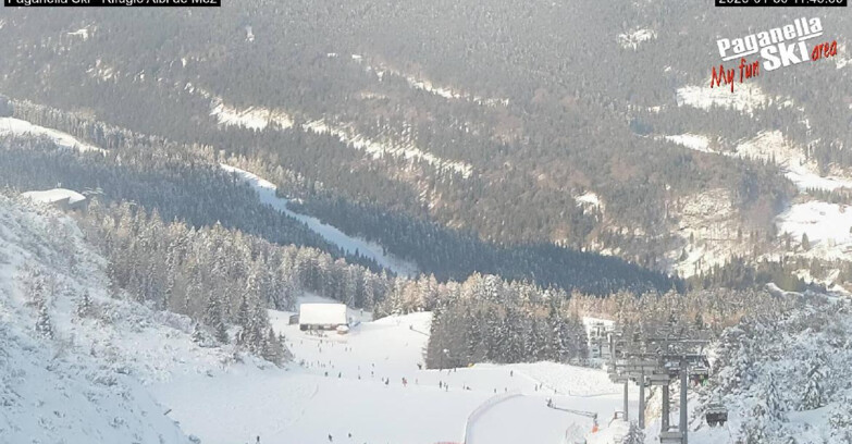 Webcam Paganella Ski – Andalo – Fai della Paganella -  Rifugio Albi de Mez