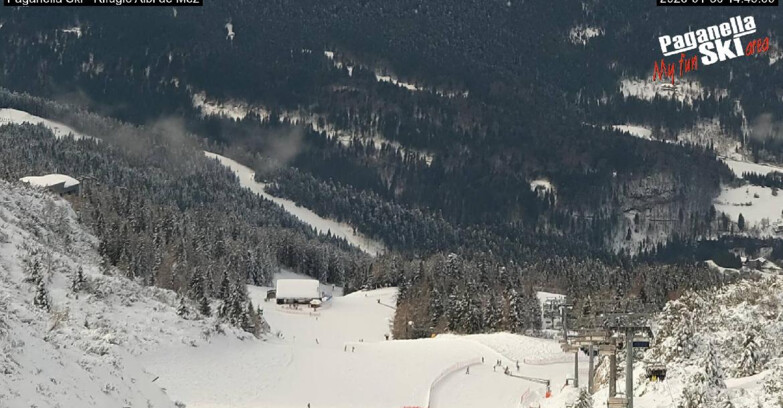 Webcam Paganella Ski – Andalo – Fai della Paganella -  Rifugio Albi de Mez