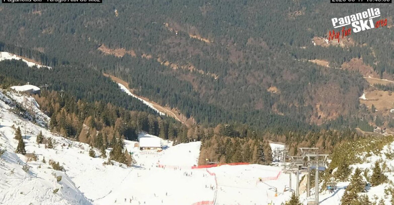 Webcam Paganella Ski – Andalo – Fai della Paganella -  Rifugio Albi de Mez