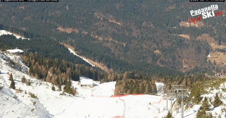 Webcam Paganella Ski – Andalo – Fai della Paganella -  Rifugio Albi de Mez