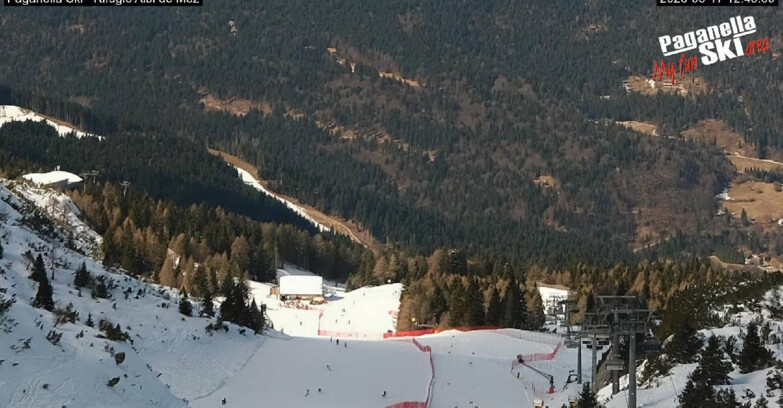 Webcam Paganella Ski – Andalo – Fai della Paganella -  Rifugio Albi de Mez
