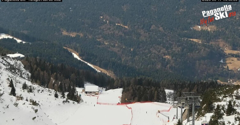 Webcam Paganella Ski – Andalo – Fai della Paganella -  Rifugio Albi de Mez