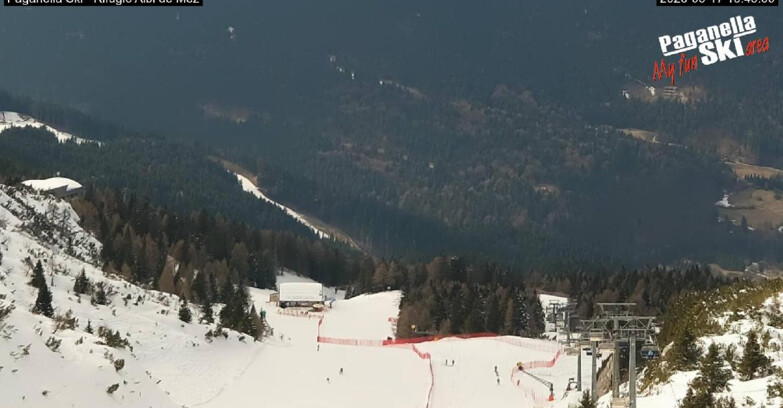 Webcam Paganella Ski – Andalo – Fai della Paganella -  Rifugio Albi de Mez