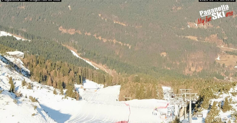 Webcam Paganella Ski – Andalo – Fai della Paganella -  Rifugio Albi de Mez