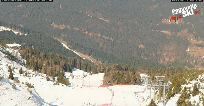 Webcam Paganella Ski – Andalo – Fai della Paganella -  Rifugio Albi de Mez