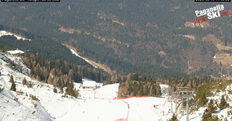 Webcam Paganella Ski – Andalo – Fai della Paganella -  Rifugio Albi de Mez