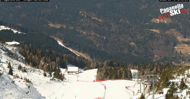 Webcam Paganella Ski – Andalo – Fai della Paganella -  Rifugio Albi de Mez