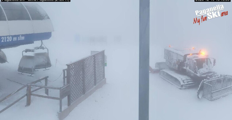 Webcam Paganella Ski -Андало-Фаи-делла-Паганелла  - Cima Paganella