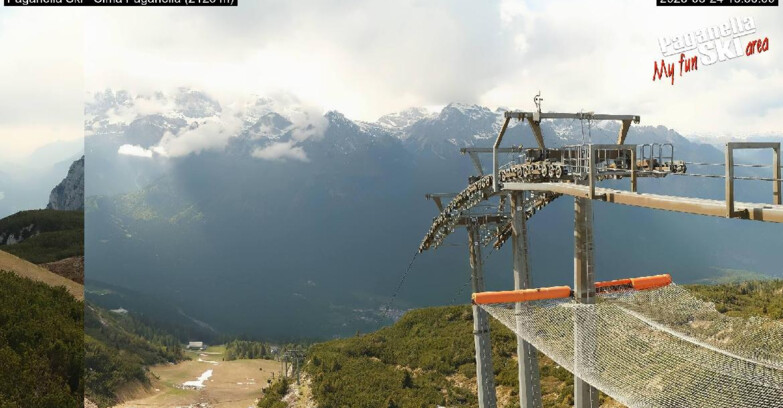 Webcam Paganella Ski – Andalo – Fai della Paganella - Cima Paganella