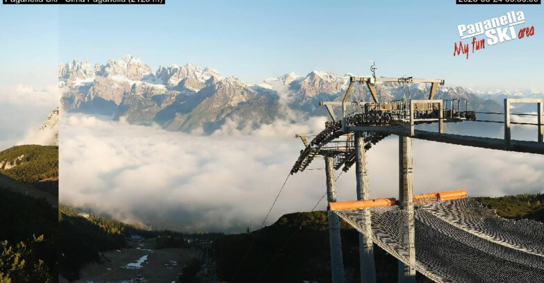 Webcam Paganella Ski – Andalo – Fai della Paganella - Cima Paganella