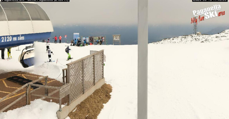 Webcam Paganella Ski -Андало-Фаи-делла-Паганелла  - Cima Paganella