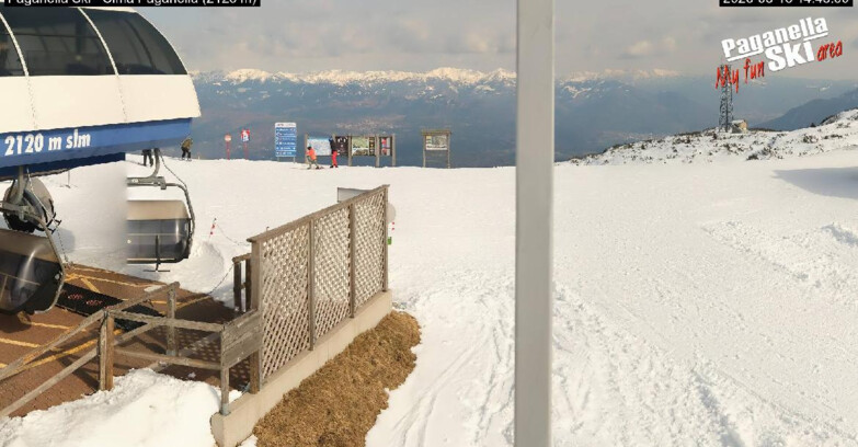 Webcam Paganella Ski -Андало-Фаи-делла-Паганелла  - Cima Paganella
