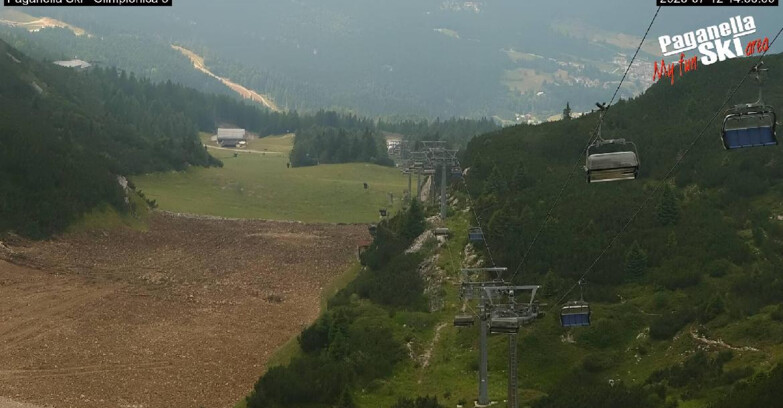 Webcam Paganella Ski – Andalo – Fai della Paganella - Pista Olimpionica 3