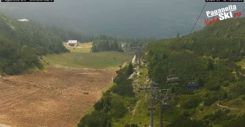 Webcam Paganella Ski – Andalo – Fai della Paganella - Pista Olimpionica 3