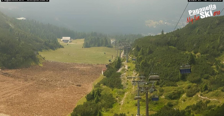 Webcam Paganella Ski – Andalo – Fai della Paganella - Pista Olimpionica 3