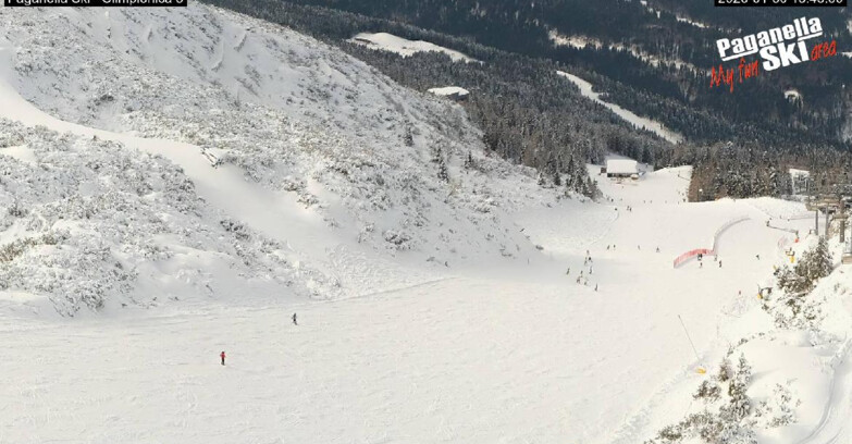 Webcam Paganella Ski – Andalo – Fai della Paganella - Pista Olimpionica 3