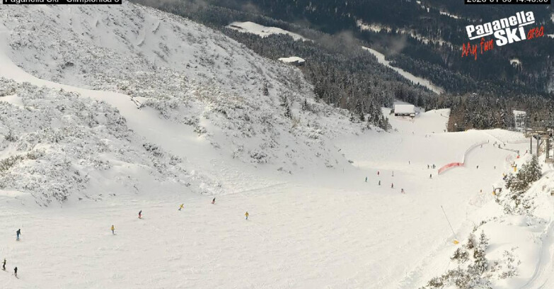 Webcam Paganella Ski – Andalo – Fai della Paganella - Pista Olimpionica 3