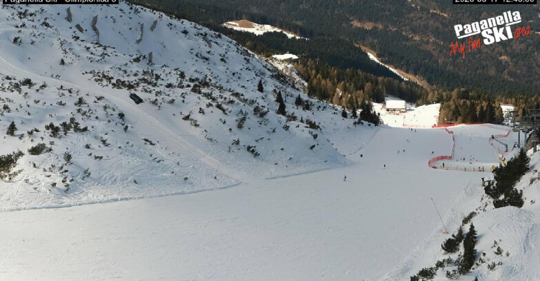 Webcam Paganella Ski – Andalo – Fai della Paganella - Pista Olimpionica 3