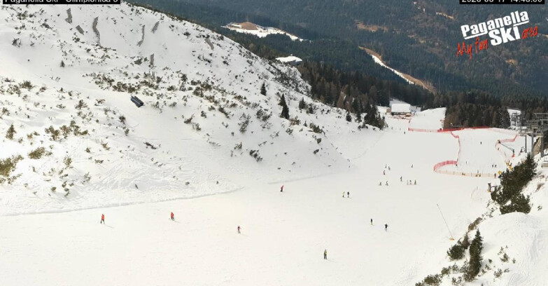 Webcam Paganella Ski – Andalo – Fai della Paganella - Pista Olimpionica 3