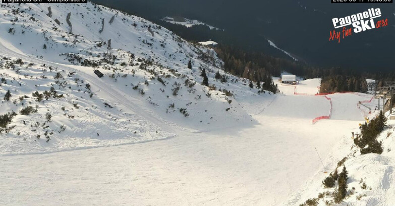 Webcam Paganella Ski – Andalo – Fai della Paganella - Pista Olimpionica 3