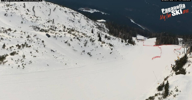 Webcam Paganella Ski – Andalo – Fai della Paganella - Pista Olimpionica 3