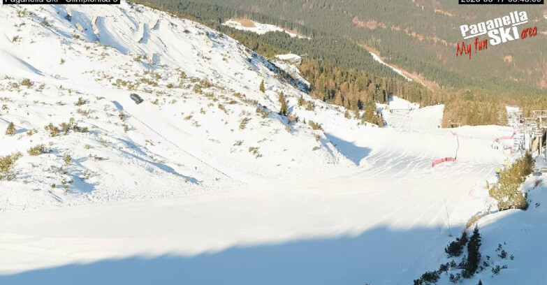 Webcam Paganella Ski – Andalo – Fai della Paganella - Pista Olimpionica 3