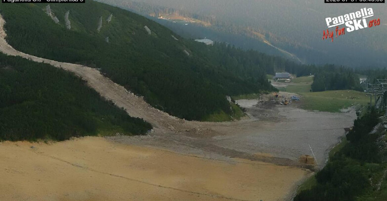 Webcam Paganella Ski – Andalo – Fai della Paganella - Pista Olimpionica 3