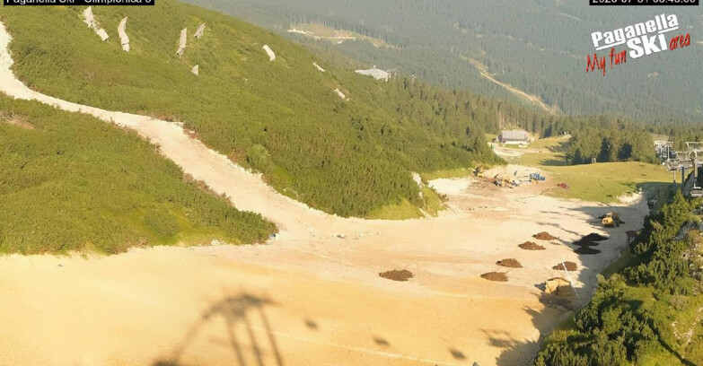 Webcam Paganella Ski – Andalo – Fai della Paganella - Pista Olimpionica 3