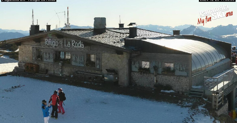 Webcam Paganella Ski – Andalo – Fai della Paganella - Rifugio La Roda