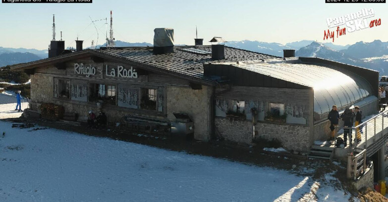 Webcam Paganella Ski – Andalo – Fai della Paganella - Rifugio La Roda