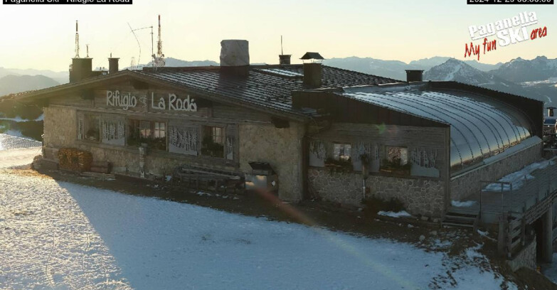 Webcam Paganella Ski – Andalo – Fai della Paganella - Rifugio La Roda