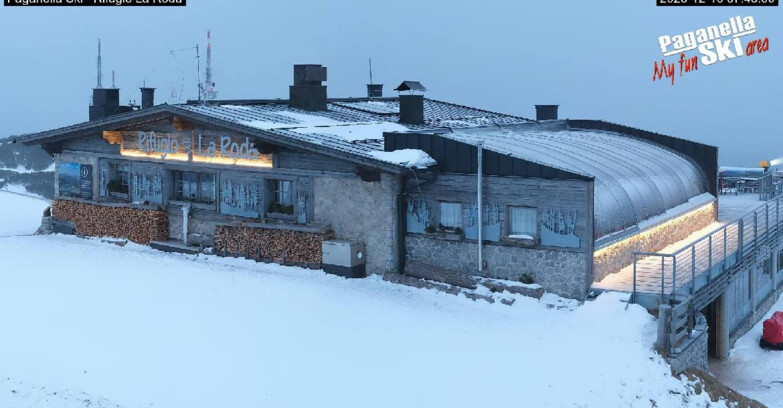 Webcam Paganella Ski – Andalo – Fai della Paganella - Rifugio La Roda