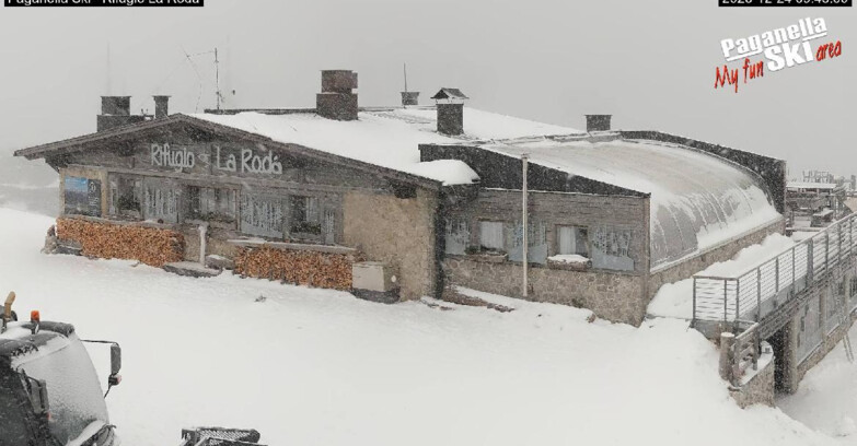 Webcam Paganella Ski – Andalo – Fai della Paganella - Rifugio La Roda