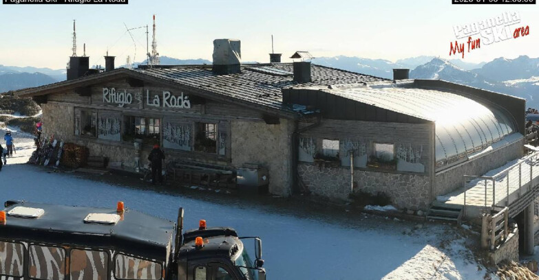 Webcam Paganella Ski – Andalo – Fai della Paganella - Rifugio La Roda