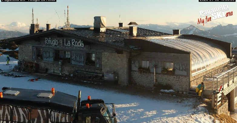 Webcam Paganella Ski – Andalo – Fai della Paganella - Rifugio La Roda