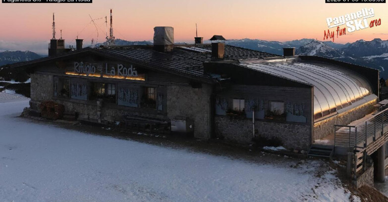 Webcam Paganella Ski – Andalo – Fai della Paganella - Rifugio La Roda