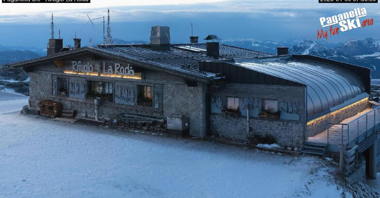 Webcam Paganella Ski – Andalo – Fai della Paganella - Rifugio La Roda