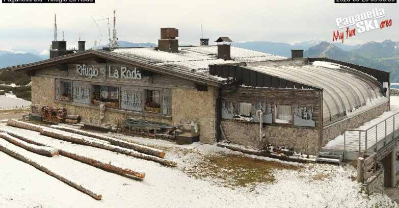 Webcam Paganella Ski – Andalo – Fai della Paganella - Rifugio La Roda