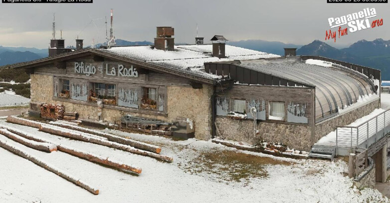 Webcam Paganella Ski – Andalo – Fai della Paganella - Rifugio La Roda