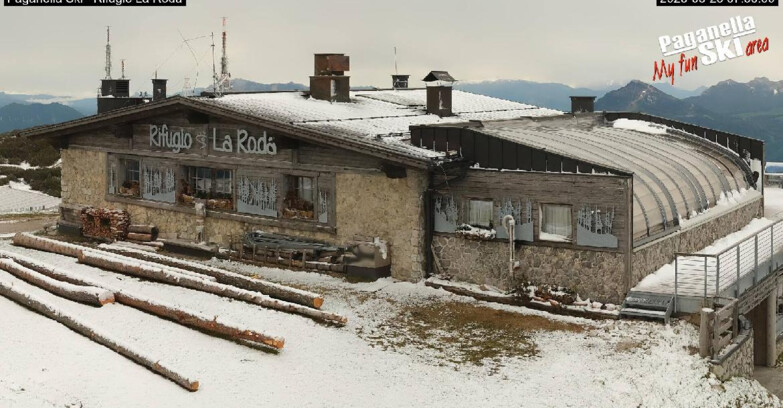 Webcam Paganella Ski – Andalo – Fai della Paganella - Rifugio La Roda