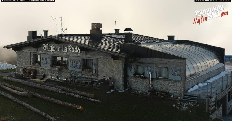 Webcam Paganella Ski – Andalo – Fai della Paganella - Rifugio La Roda