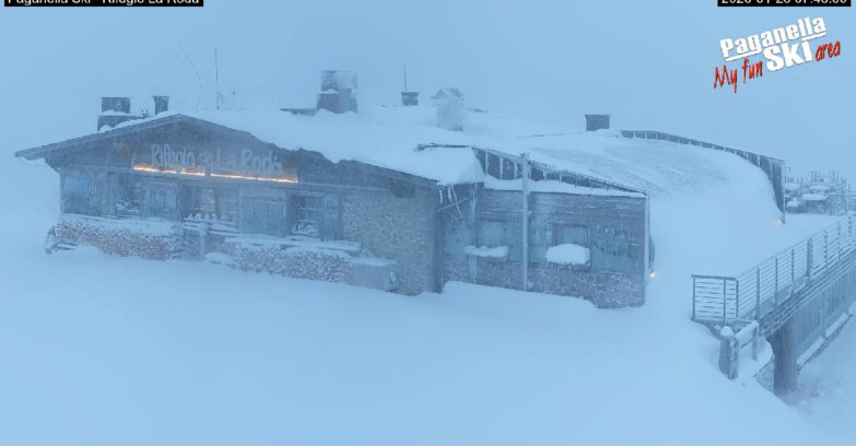 Webcam Paganella Ski – Andalo – Fai della Paganella - Rifugio La Roda