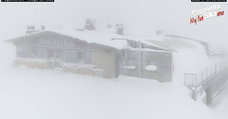 Webcam Paganella Ski – Andalo – Fai della Paganella - Rifugio La Roda