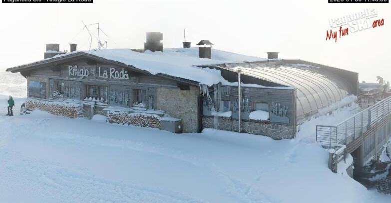 Webcam Paganella Ski – Andalo – Fai della Paganella - Rifugio La Roda