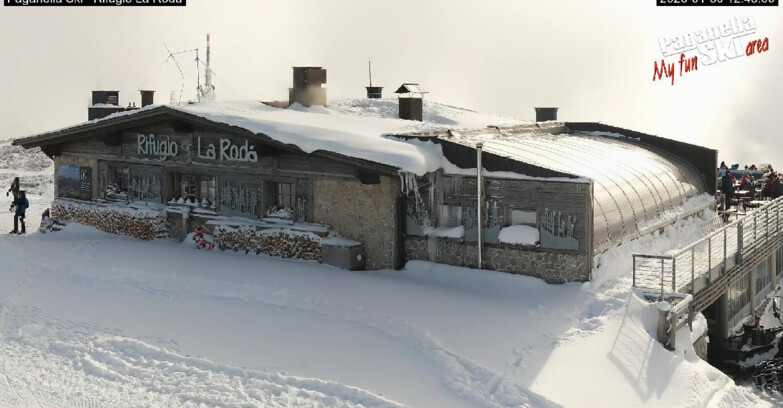 Webcam Paganella Ski – Andalo – Fai della Paganella - Rifugio La Roda
