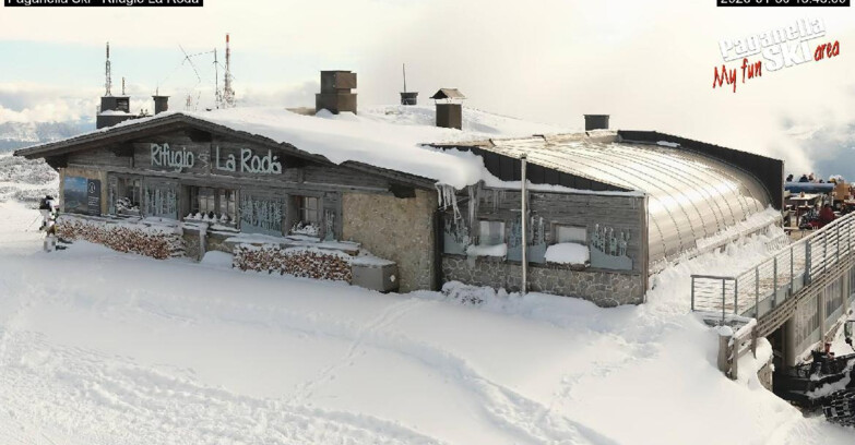 Webcam Paganella Ski – Andalo – Fai della Paganella - Rifugio La Roda
