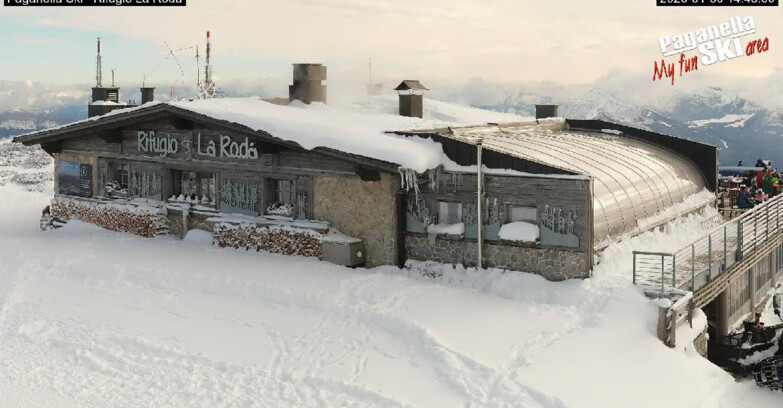 Webcam Paganella Ski – Andalo – Fai della Paganella - Rifugio La Roda