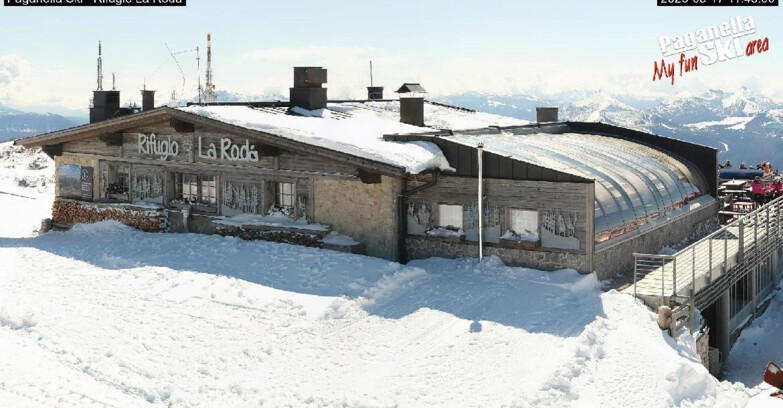 Webcam Paganella Ski – Andalo – Fai della Paganella - Rifugio La Roda